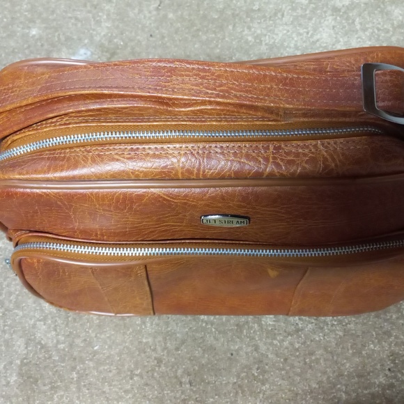 Jet stream tan vintage travel Bag - Picture 4 of 4